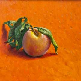   Peach with Branch by Bryan Leister