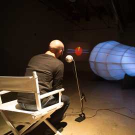 voice activation by Bryan Leister | variable dimensions | code and sensors | murmur installation